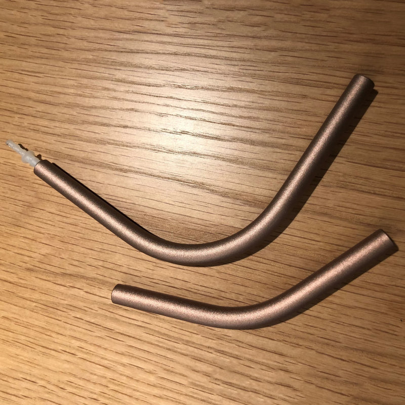 Heracleum Endless Connector, 90 Degree Bend, Copper