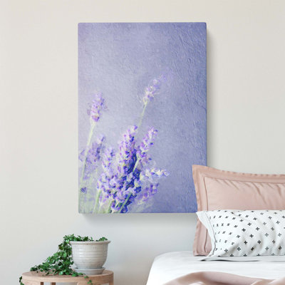 Pretty Purple Lavender - Wrapped Canvas