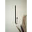 Kalalou Forged-Iron Single Taper Wall Sconce – 24" Tall Handcrafted Set of 2