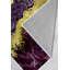 Tapis tissé élégant, 100% polyester, 4,0 x 5,9 pieds | Impression 3D numérique, antibactérien, dessous en PVC antidérapant | Lavable à la machine, hauteur des poils: 0,3 po, parfait pour le décor du salon et de la chambre à coucher-765667999