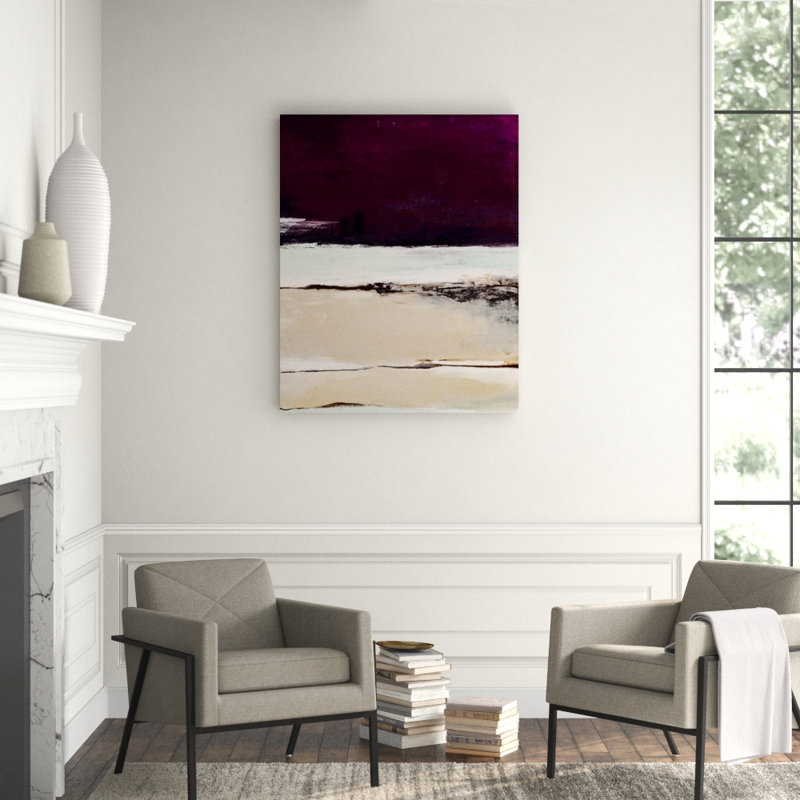 Ocean Road Print by Barclay Butera, 30" H x 24" W x 1.5" D, Image Brush Gel