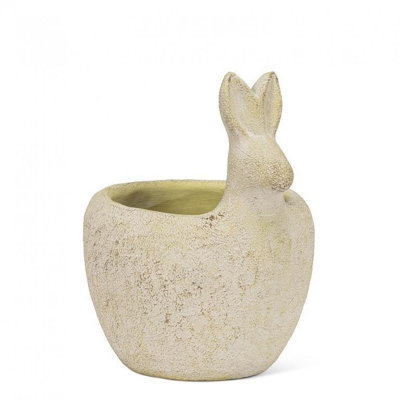Medium With Rabbit Head Planter