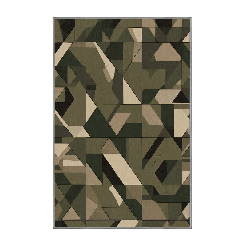 Ops Wave Rug, Rectangle 3' x 5'