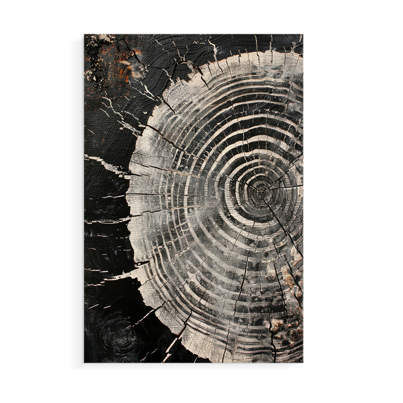ABSTRACT Series CL III - Impression sur toile seulement - NON-CADRE, H 48 po x l 32 po