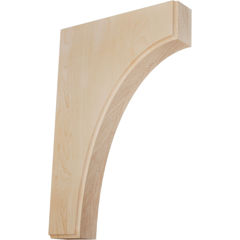 Support Clarksville, Érable, L 1,75 po x P 8 po x H 12 po