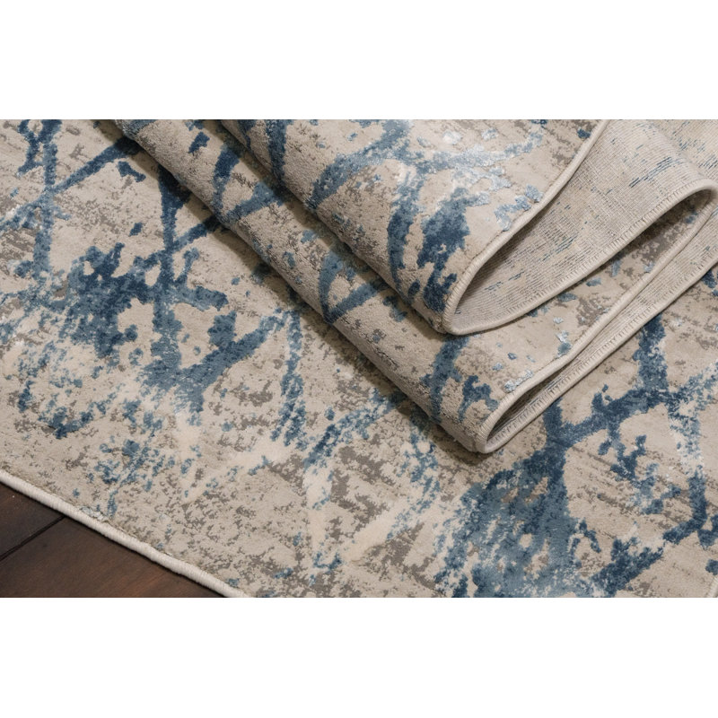 Alverez Geometric Indoor Rug, Rectangle 6'7" x 9'6"