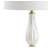Marlee 28" Glass/Metal LED Table Lamp-1605651285