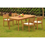 Longbridge Outdoor 7 - Piece Teak Dining Set