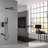 Luxury Rain Shower Combo Set-110680144