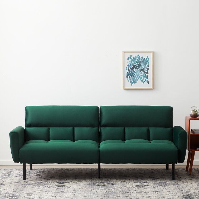 Ollie Futon Sofa Bed with Box Tufting