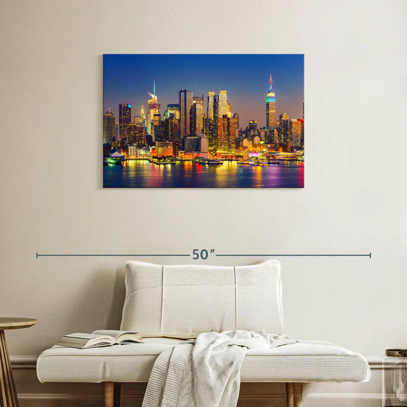 Lumières lumineuses Kavia Manhattan, H 24 po x l 36 po