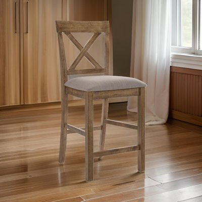 Chaise à hauteur de comptoir Katell