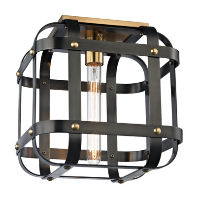 Plafonnier semi-encastré 1 lumière 11,75 po Colchester