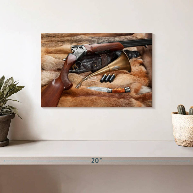 Senne Hunting Things, 8" H x 12" W