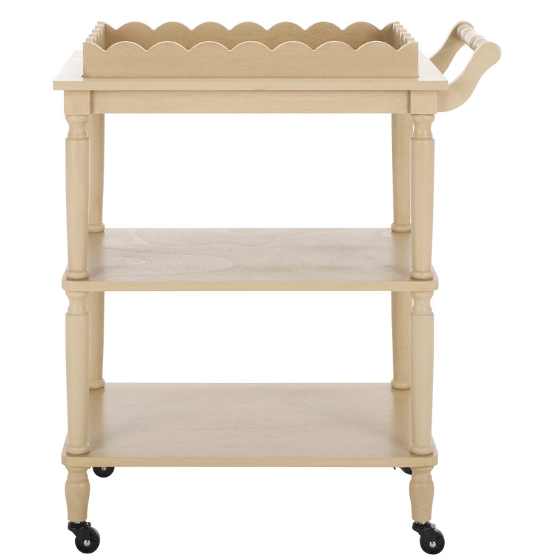 Haven 3 Tier Dining Cart, Natural