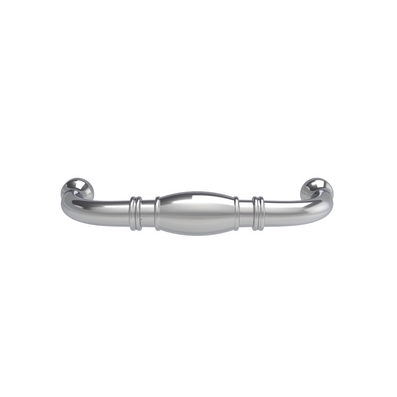 Poignée barre Granby, Chrome poli, 3"