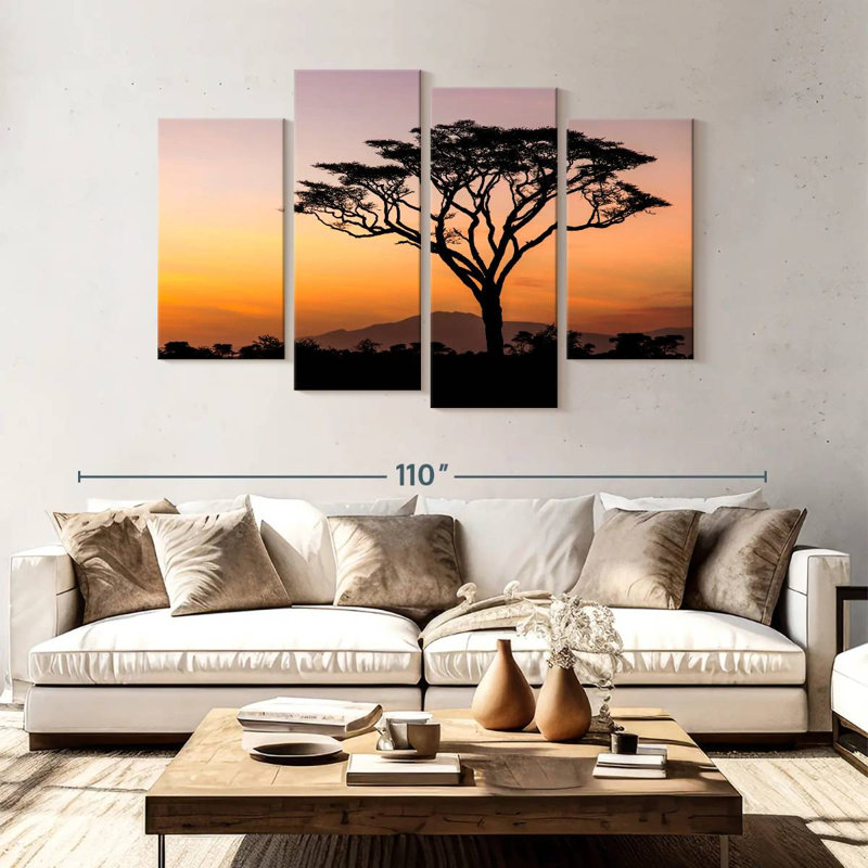 Harnek Serengeti, lever du jour, H 54 po x l 84 po