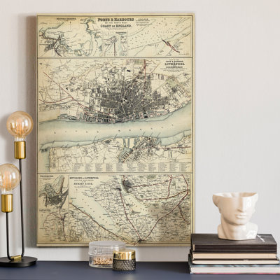 " Map Of The Coast Of "