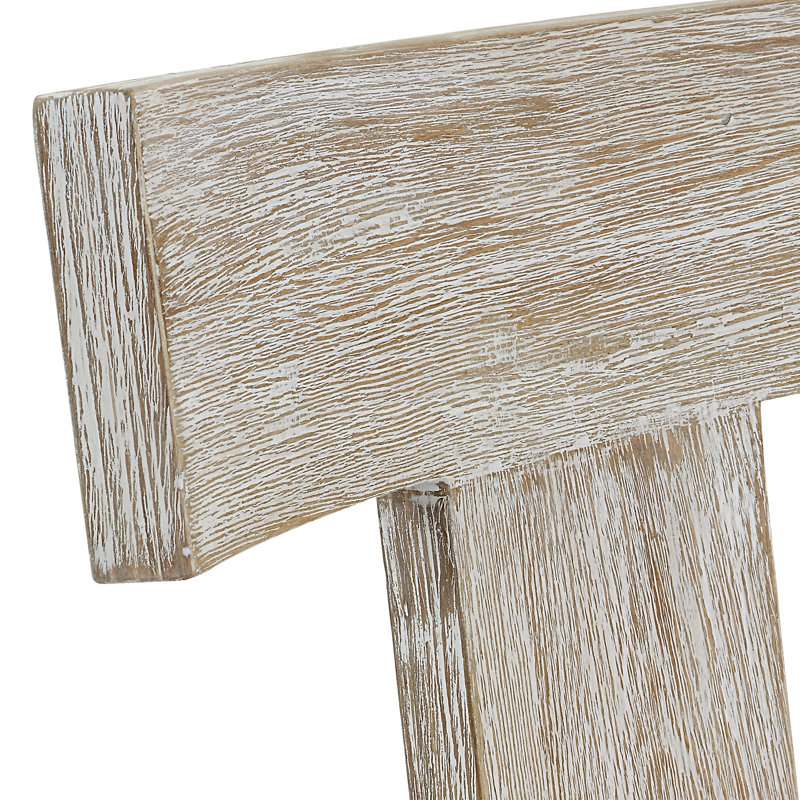Tabouret de comptoir 26 po Yasmina, Blanc