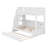 Bunk Bed With Storage Staircase, Trundle-801938683