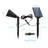Matte Black Solar Powered Integrated LED Pathway Light Kit