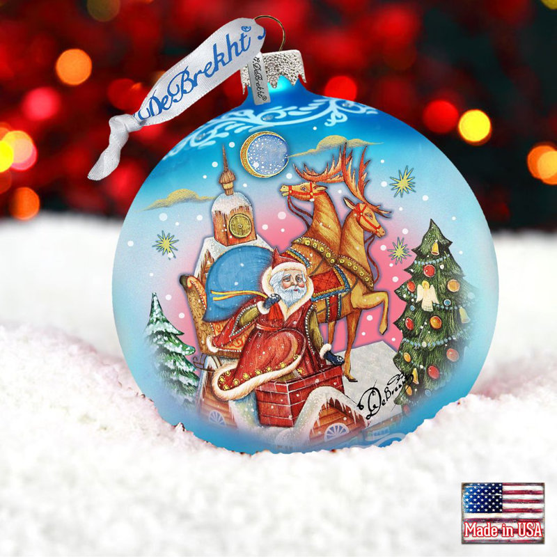 Ornement en forme de boule Holiday Splendor