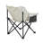2PCS Outdoor Camping Chairs Folding/Portable, Carry Bag ,Beige-15106290