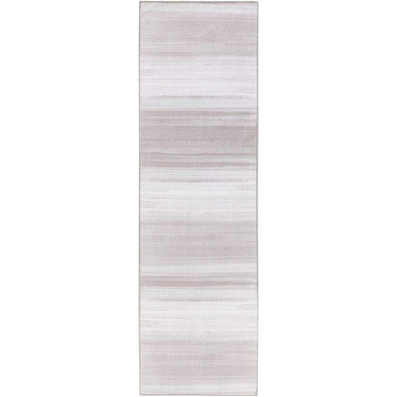 Flatweave Ivory Rug, Runner 66 x 229cm
