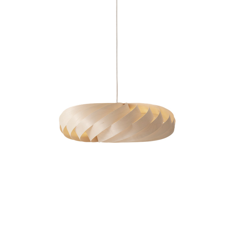 Luminaire suspendu Selma, Naturel, H 7,87 po x l 23,62 po x P 23,62 po