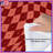 Red Wavy Checkered Comforter-128741907