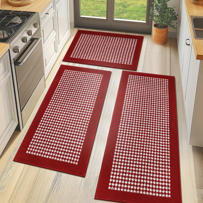 Tapis de cuisine antidérapant lavable à la machine