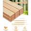 Banc en bois massif Keliann