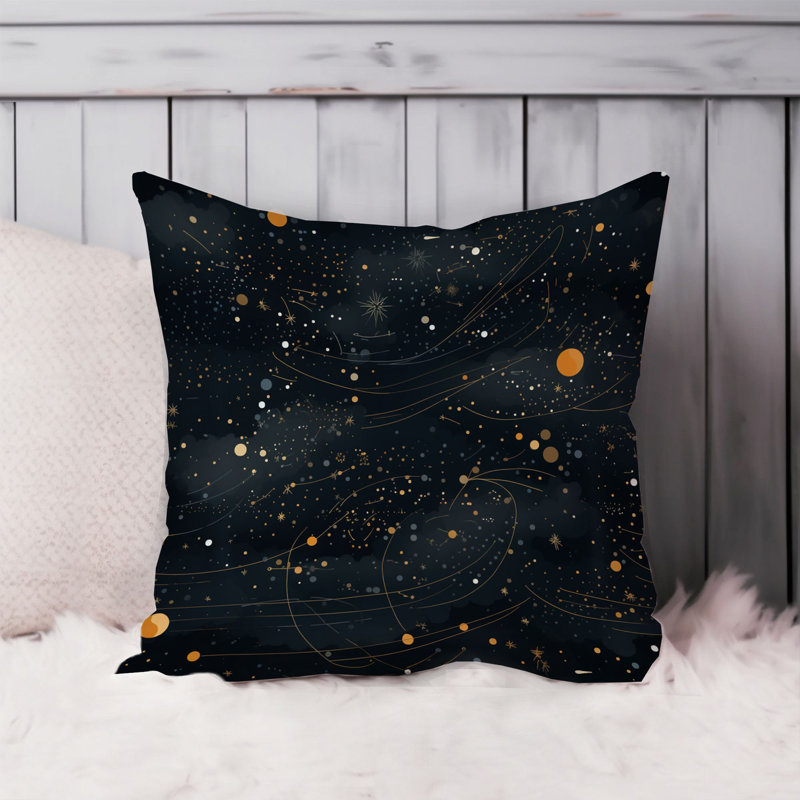 Astronomy and Space Stars Pattern VII Modern, 20"H x 20"W
