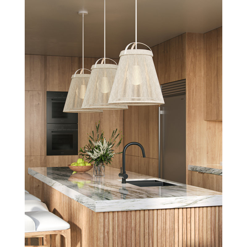 Parnell 1 - Light Pendant, Gesso White