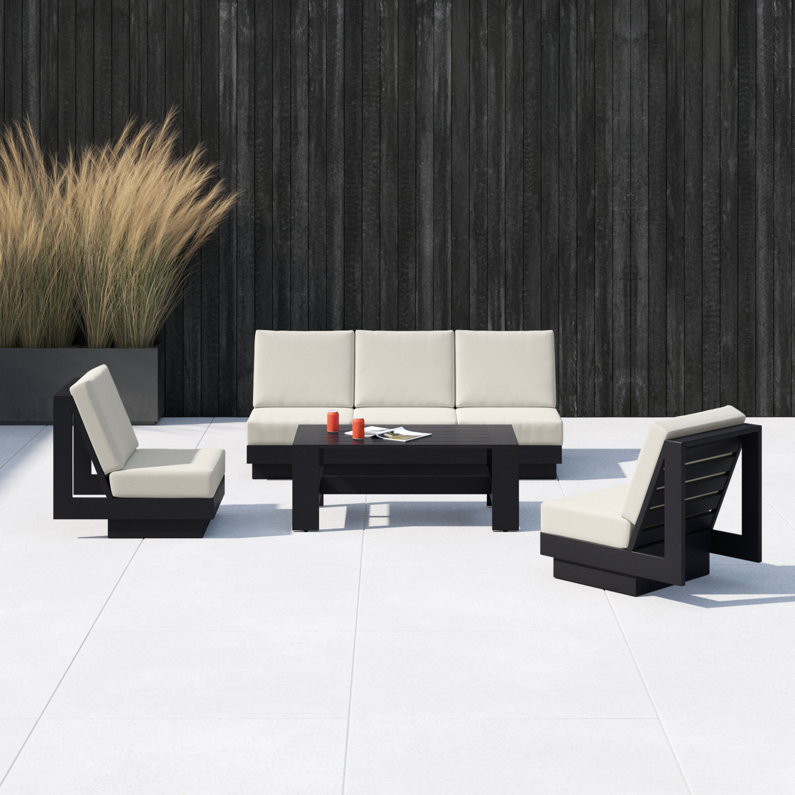 AllModern Lucca Outdoor Seating Group - Thumbnail 2