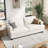 84" Modern Upholstered Loveseat, Linen Fabric 2-Seater Sofa for Living Room and Small Spaces-633412189