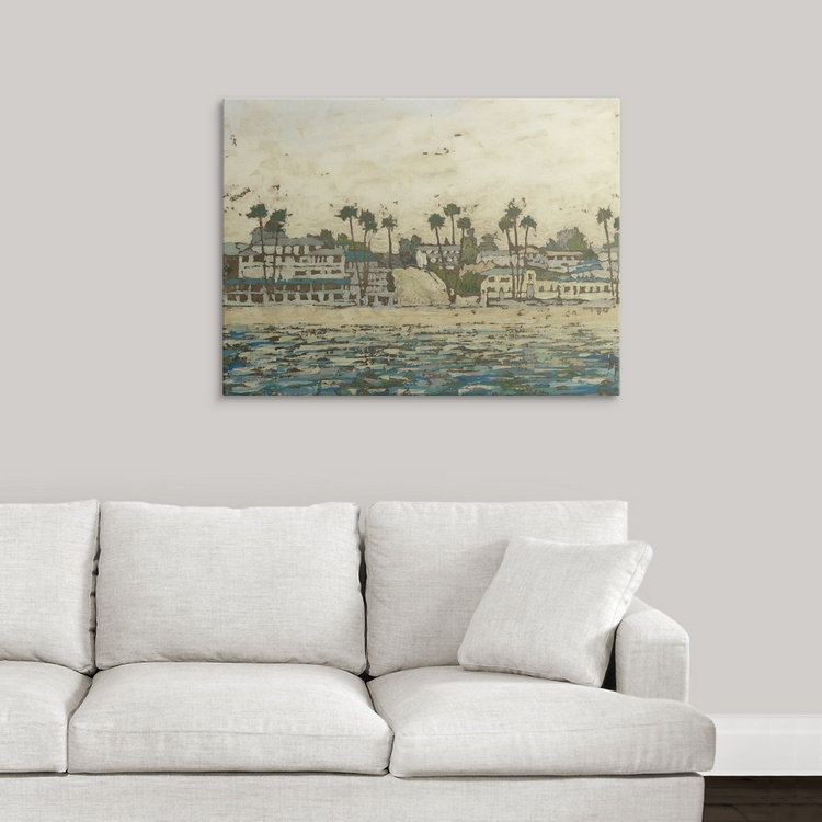 « ii » megan meagher, reproduction d’art Beach Coast, H 27 po x l 36 po x P 1,5 po, Toile