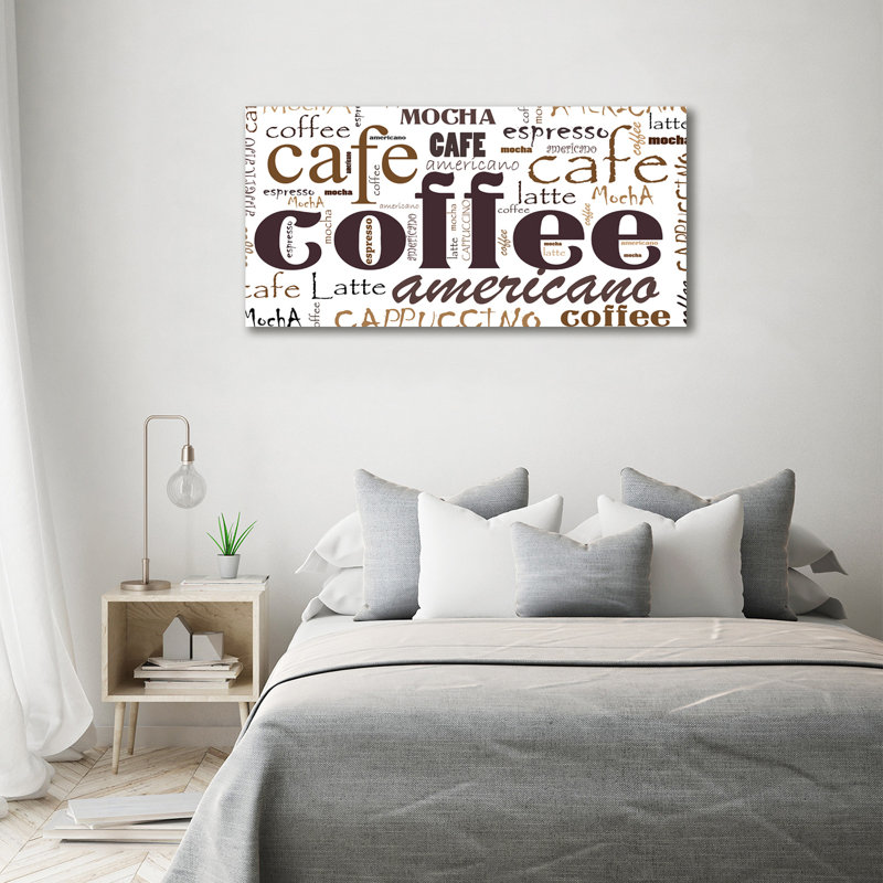 Coffee - No Frame Print on Canvas