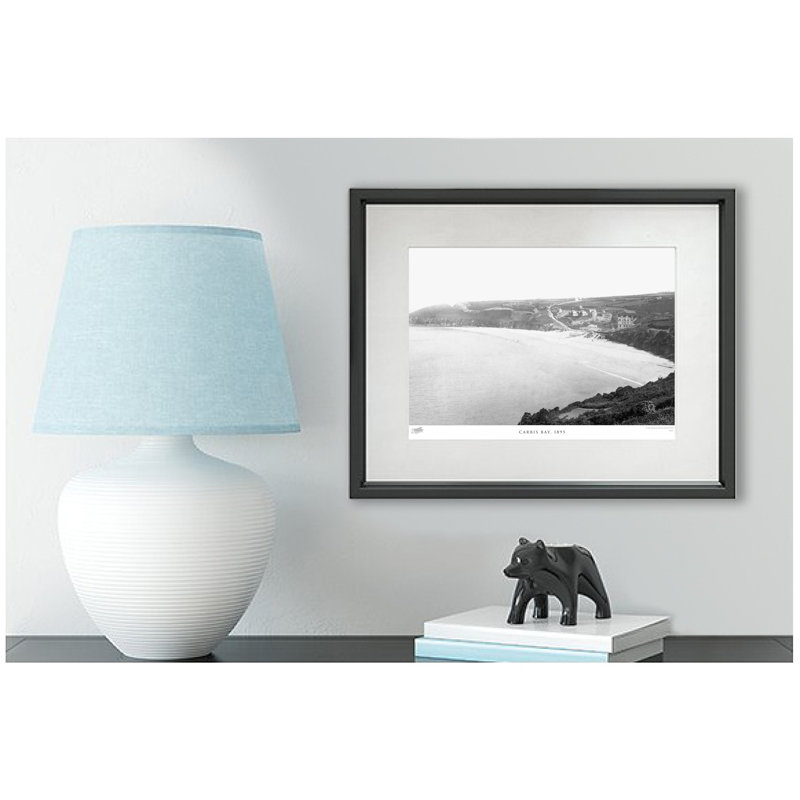 Carbis Bay, 1895 1 Piece Single Picture Frame Wall Art, 60cm H x 80cm W x 2.3cm D