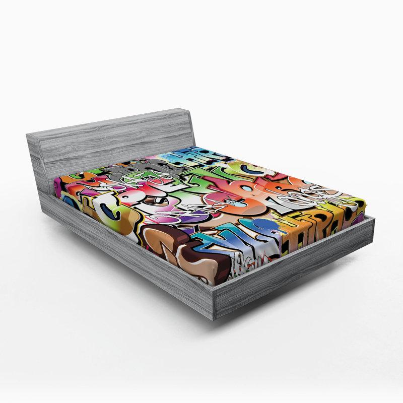 Urban Microfiber Jersey Knit Fitted Sheet, European Kingsize (160 x 200cm)
