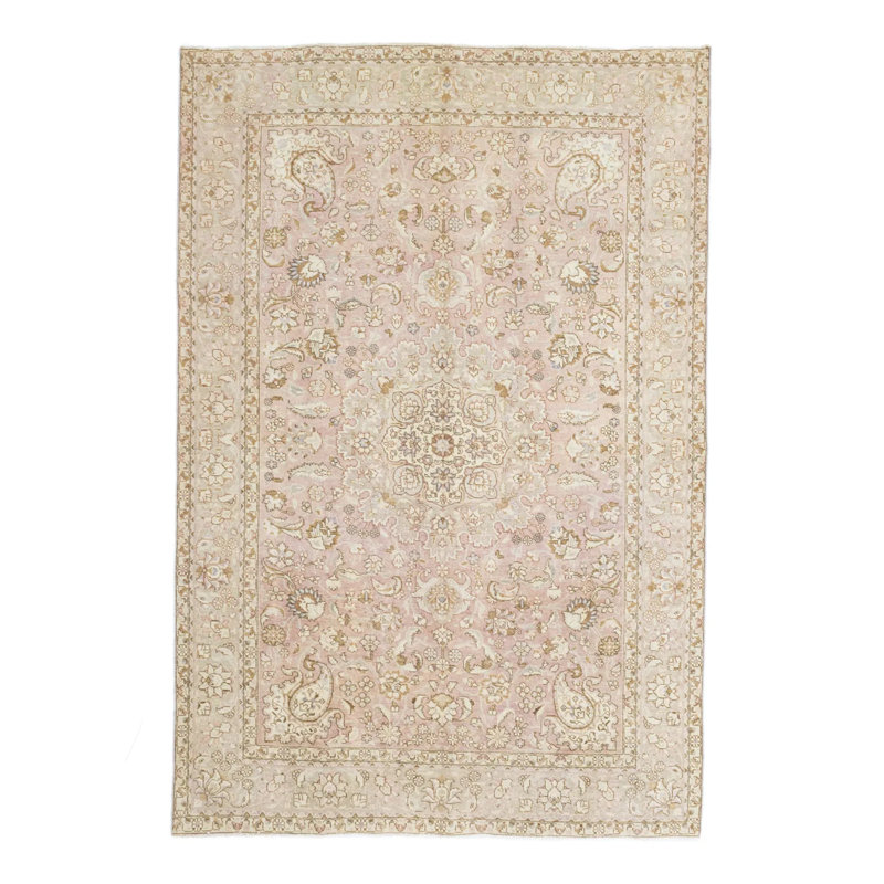 Tapis Kikay à motif floral Ladik
