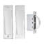 Pocket Door Hardware Passage Set with Edge Pull-55815057