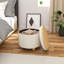 Othella 39cm Wide Round Ottoman with Storage-413533621
