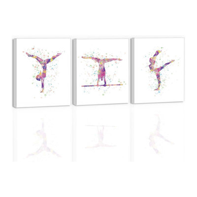 3 Piece Wrapped Canvas Print