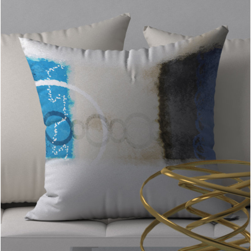Reversible Throw Pillow, 20" x 20"