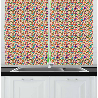 Tailored Kitchen Curtain
