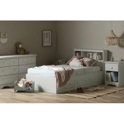 Summer Breeze Twin Mates Bed With 3 Drawers -  South Shore, 15995