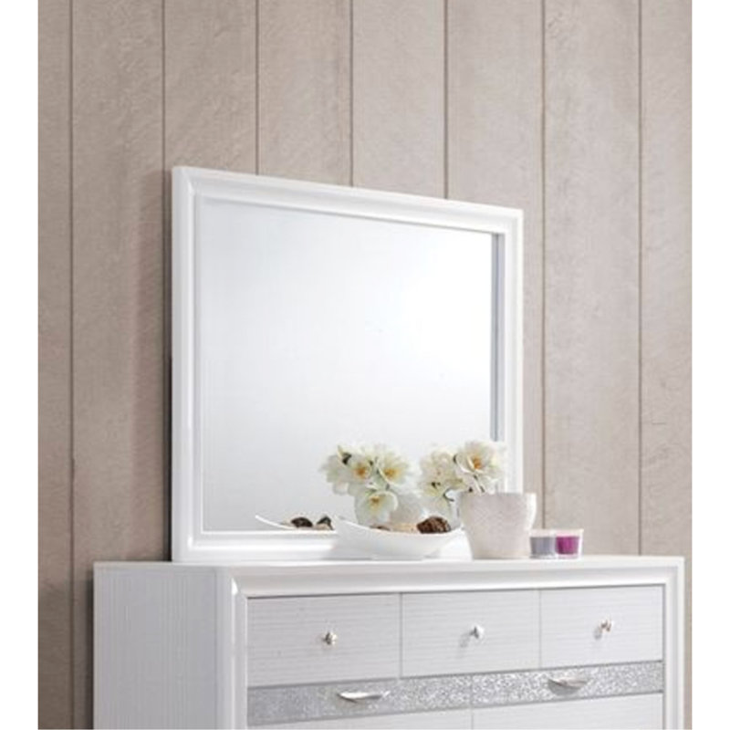 Miroir Naima, Blanc