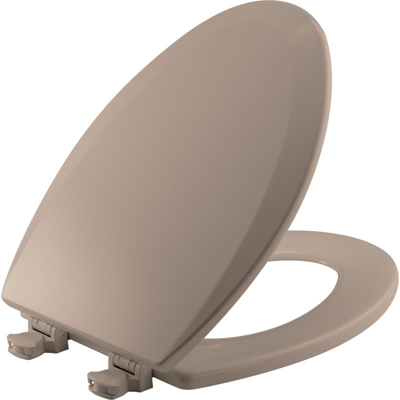 1500EC Elongated Toilet Seat, Fawn Beige