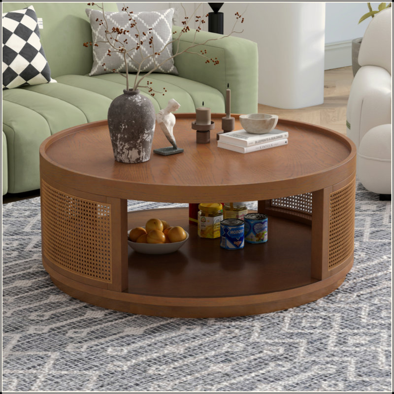 Table basse 36,8 po Mid-Century